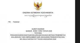Kalurahan Plembutan Peroleh Alokasi BKK DIY Tahun Anggaran 2026 Sebesar Rp1,13 Miliar